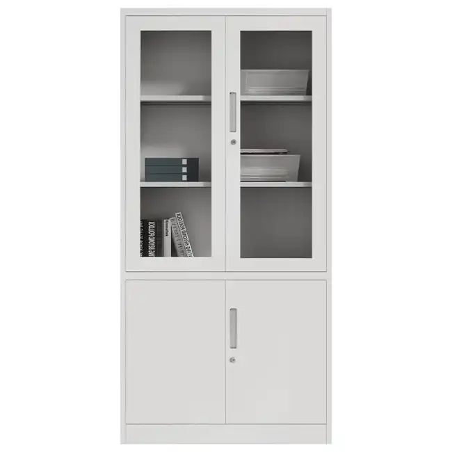 Why UK Buyers Source Four-Door Steel Glass Filing Cabinets from China？